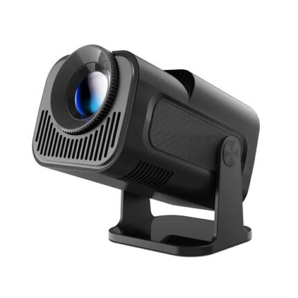 Original HY320 Portable Auto Keystone Projector,FHD 1080P 4K Support Smart Projector with WiFi 6, BT 5.0, 180 Degree Rotation, Built-in Android 11.0