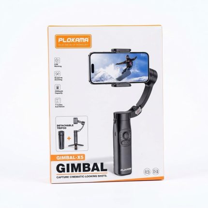 PLOKAMA Gimbal-X5 3-Axis Handheld Smartphone Stabilizer